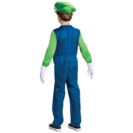 Luigi Deluxe Child costume 10773_back