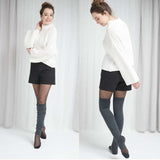 Leg Warmers 23" Solid Merino wool 5269