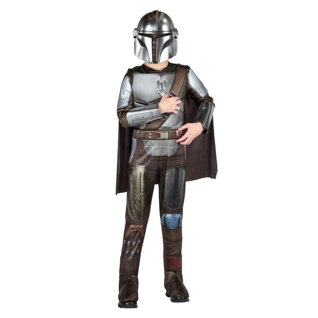 Mandalorian Qualux child Costume - beskar armor