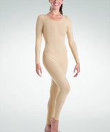 Women Long Sleeve Unitard MT217 MT217_nude