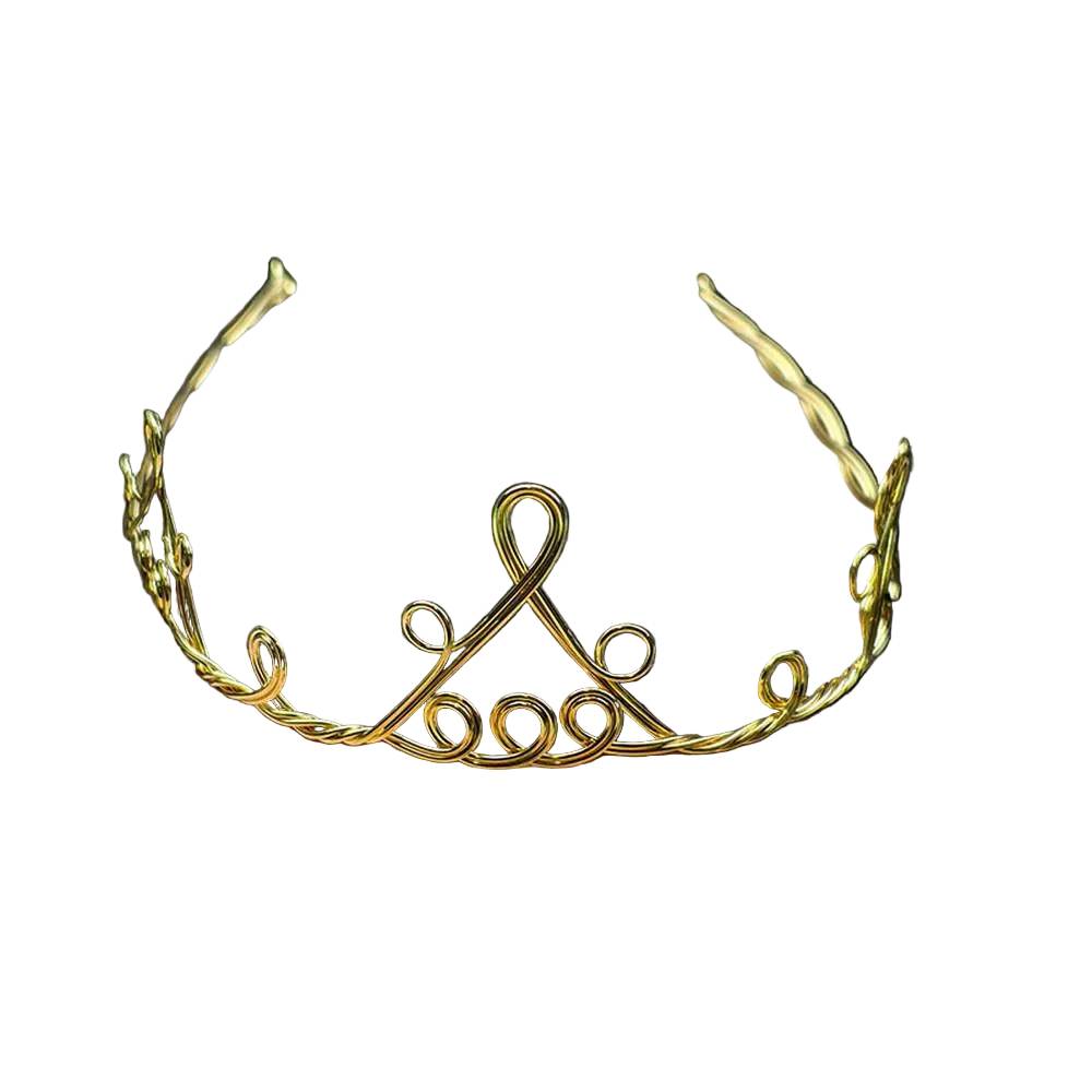 Peak Circlet Tiara – Twisted Wire Fantasy Elven Crown