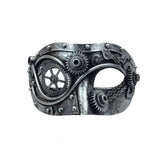 Steampunk half face mask