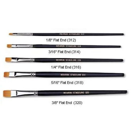 MEHRON Stageline Flat Brush