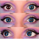 PIRANHA I Contact LENSES -Blue/Black