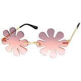 Flower shaped frames.Sunglasses Assorted