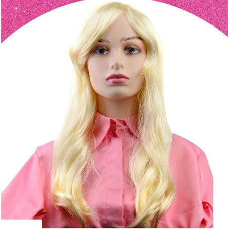 Blonde Long 80's doll Wig