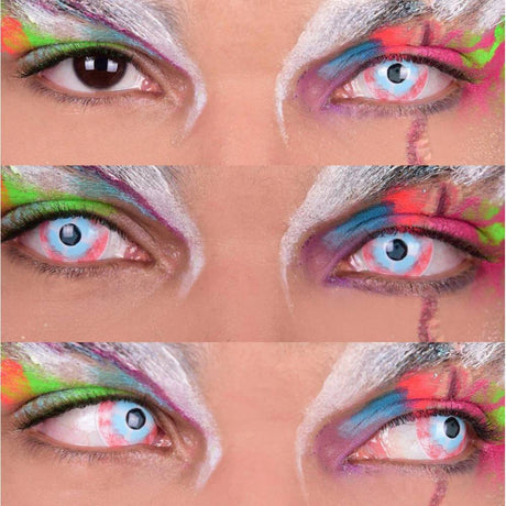 Plague Contact LENSES- Mini Sclera