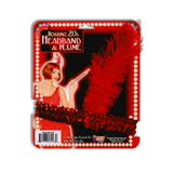 Flapper Headband & Plume - Roaring 20s