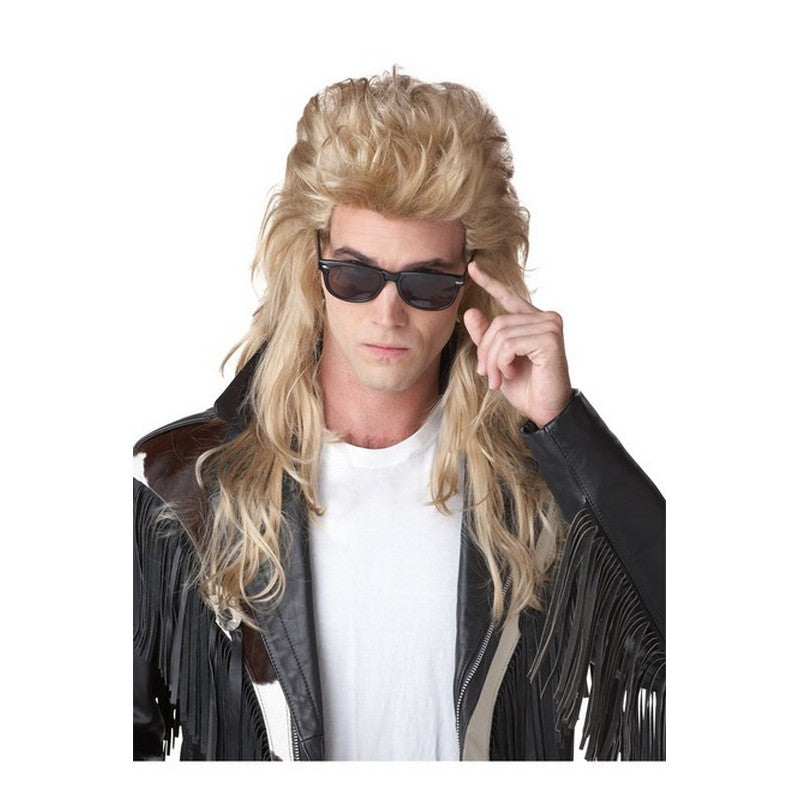80's Rock Mullet WIG 70626
