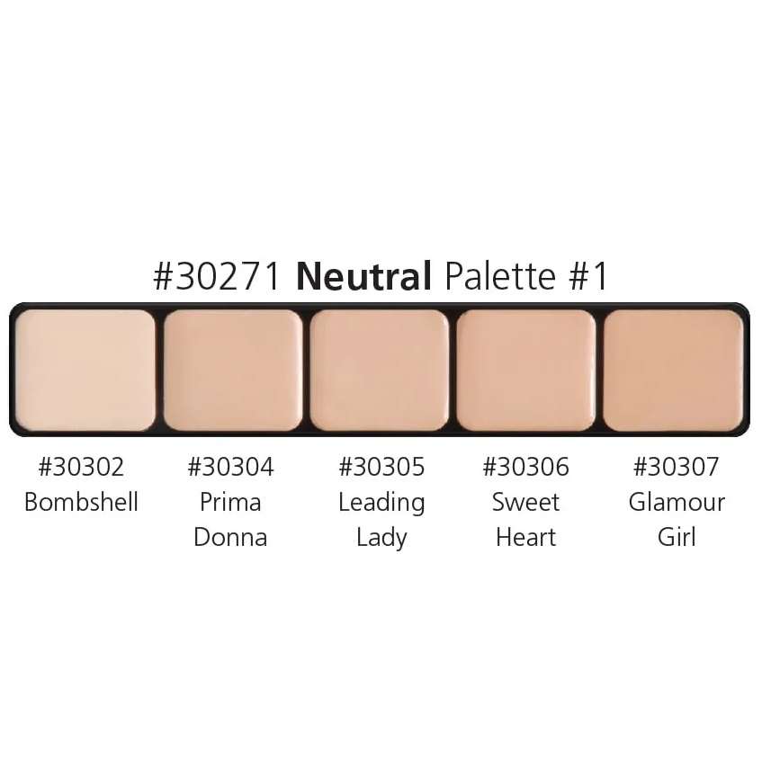 Graftobian HD Palette Glamour Crème