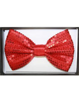 Sequin Bow Tie 02 020_Red