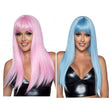24" Straight Wig with Bangs