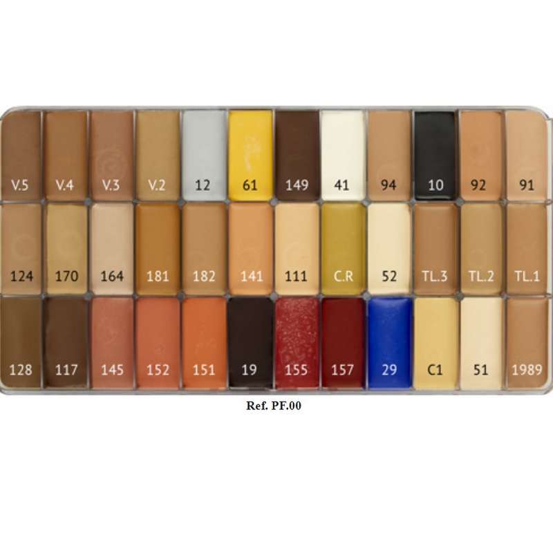 Maqpro Palette fard Creme 36 colors Maqpro PF00_colors