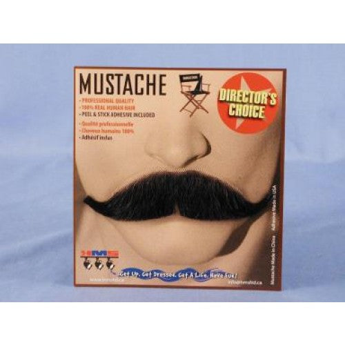 Sophisticated Human Hair Mustache 71-3750