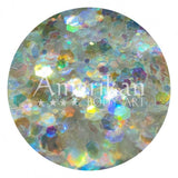 Amerikan Body Art Elemental Fire Chunky Glitter Blend 1/2 lb
