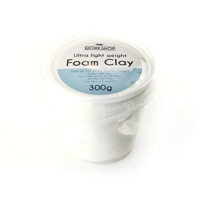 Lumin's Workshop Ultra Light Foam Clay - 300g Lumins_workshop_foam_clay_300g_white