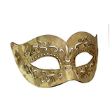 Venetian mask Leather-cut Marcie M33160Gold