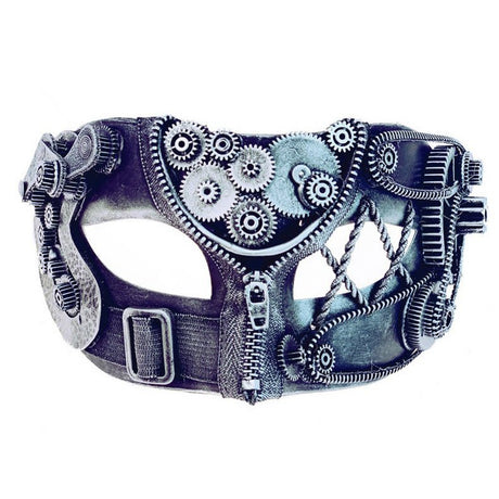 Half-face Steampunk Mask - Zoltar