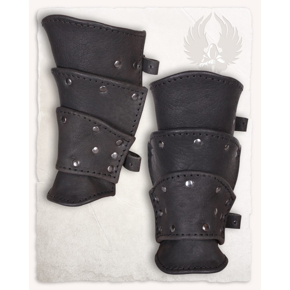 Mytholon Albrecht leather bracers