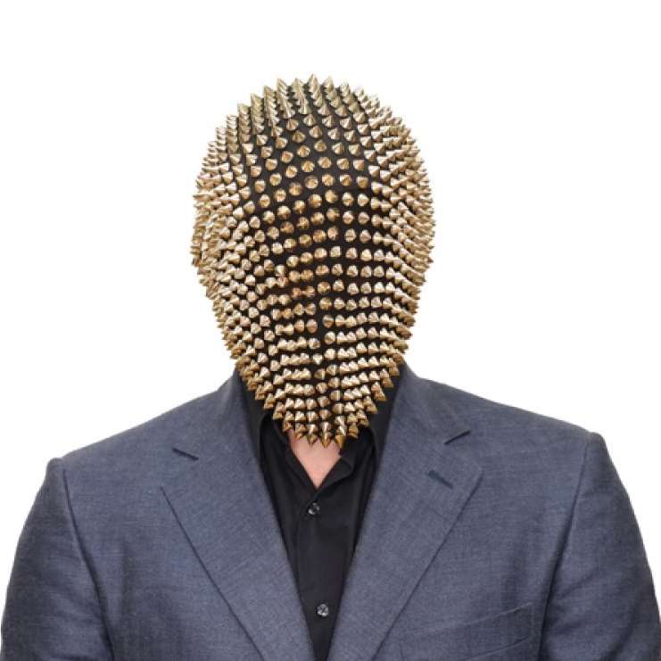 Full Head Mask with Spikes MSK2421-1000x1000w