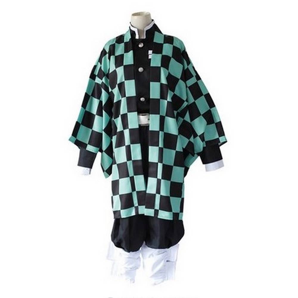 Demon killer cosplay costume Green Costume Demon killer cosplay Green Manga Anime_Déguisement  Cosplay Tueur de démon vert Anime Manga