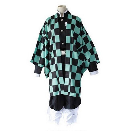 Demon killer cosplay costume Green Costume Demon killer cosplay Green Manga Anime_Déguisement  Cosplay Tueur de démon vert Anime Manga