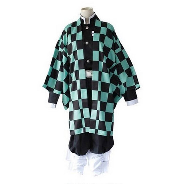 Demon killer cosplay costume Green Costume Demon killer cosplay Green Manga Anime_Déguisement  Cosplay Tueur de démon vert Anime Manga