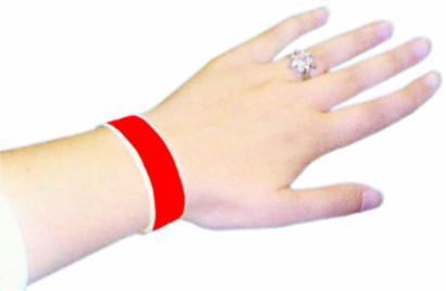 SUPERTECK WRISTBANDS 100/PK MT100RD
