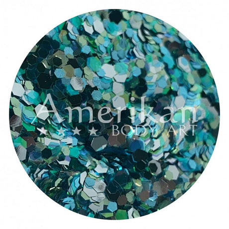 Amerikan Body Art Mermaid Scales Glitter Blend 8oz