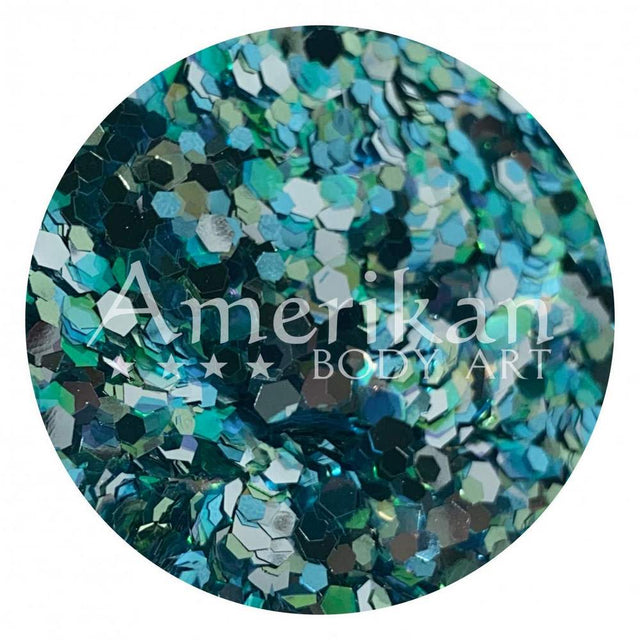 Amerikan Body Art Mermaid Scales Glitter Blend 8oz