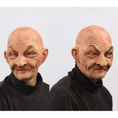 Old bald Man Mask - Johnny