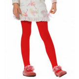 Girls Opaque Tights 4646_red