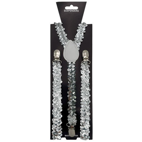 Sequin Suspenders