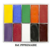 Maqpro Palette Fard Creme (Cream Makeup) 10 colors palette primaire