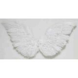 Small Feather Angel Club Wings - white
