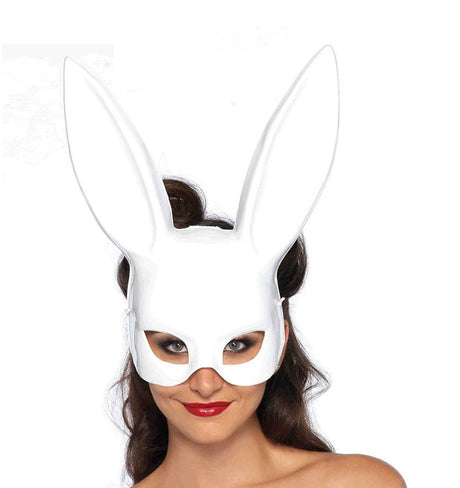 Bondage bunny mask 2628_white