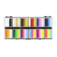 split-cake-body-paint-palette-12-colors, festivall and Halloween Makeup