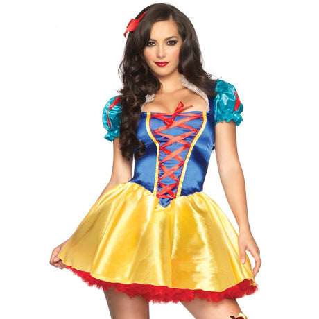 Fairytale Snow White Short Dress 85516