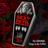 Sexy Devil bites doubles Fangs