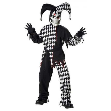 Evil Jester child Costume 00217_EvilJester