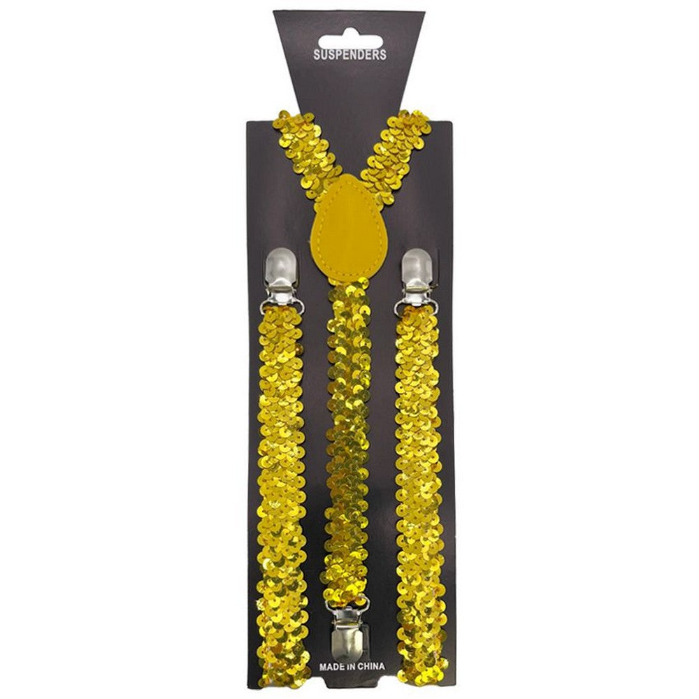 Sequin Suspenders