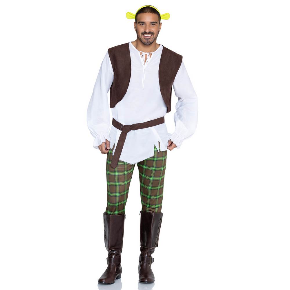 Créature du Marais - Costume d'ogre vert pour adulte