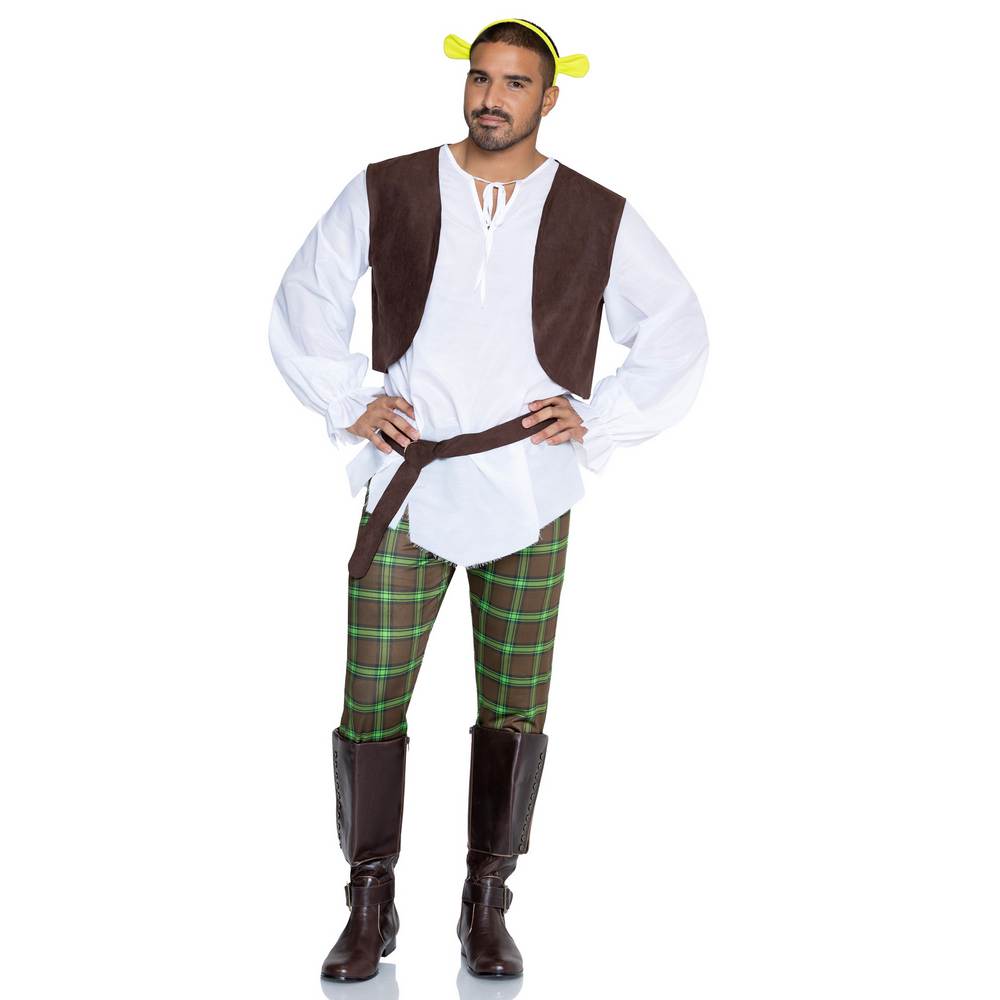 Créature du Marais - Costume d'ogre vert pour adulte