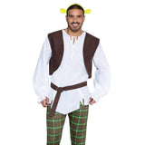 Créature du Marais - Costume d'ogre vert pour adulte