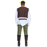 Créature du Marais - Costume d'ogre vert pour adulte
