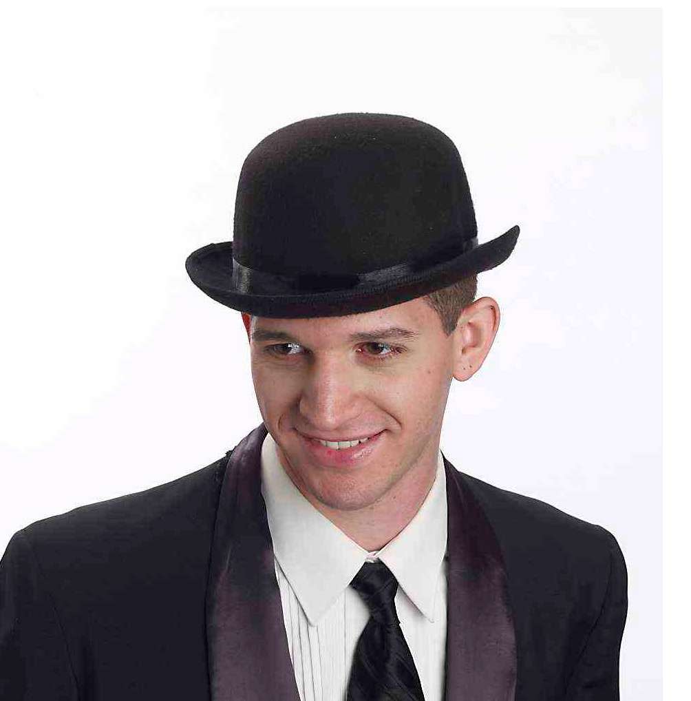 Super Bowler HAT - Black - One Size