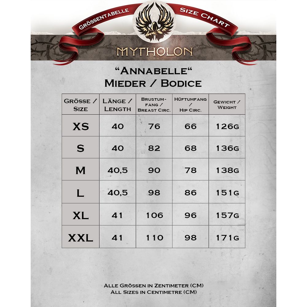 Mytholon Annabelle Bodice - Bordeaux