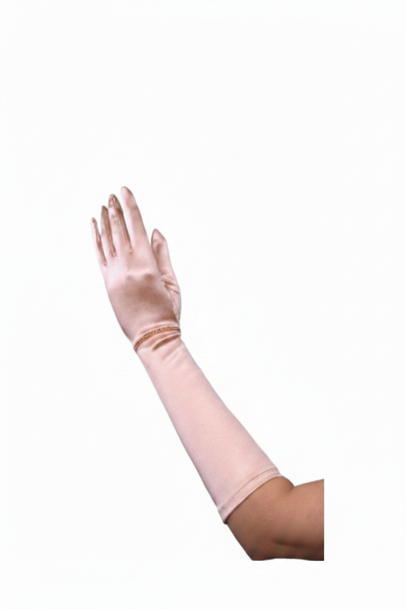 Gants en satin 70114-8BL