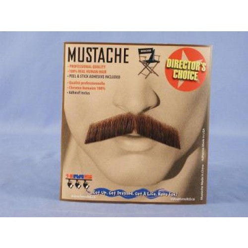 Butler Human Hair Mustache 71-4069_brown