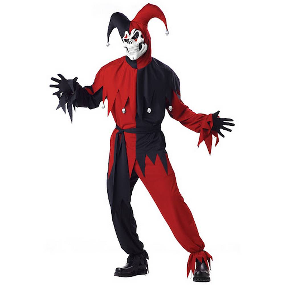 EVIL JESTER adult costume